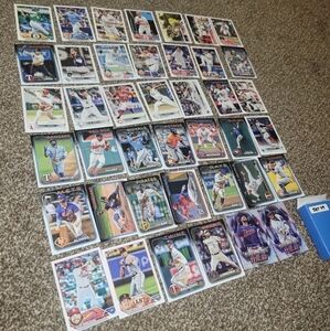 Topps Baseball Trading Card lot of 41 Set 49